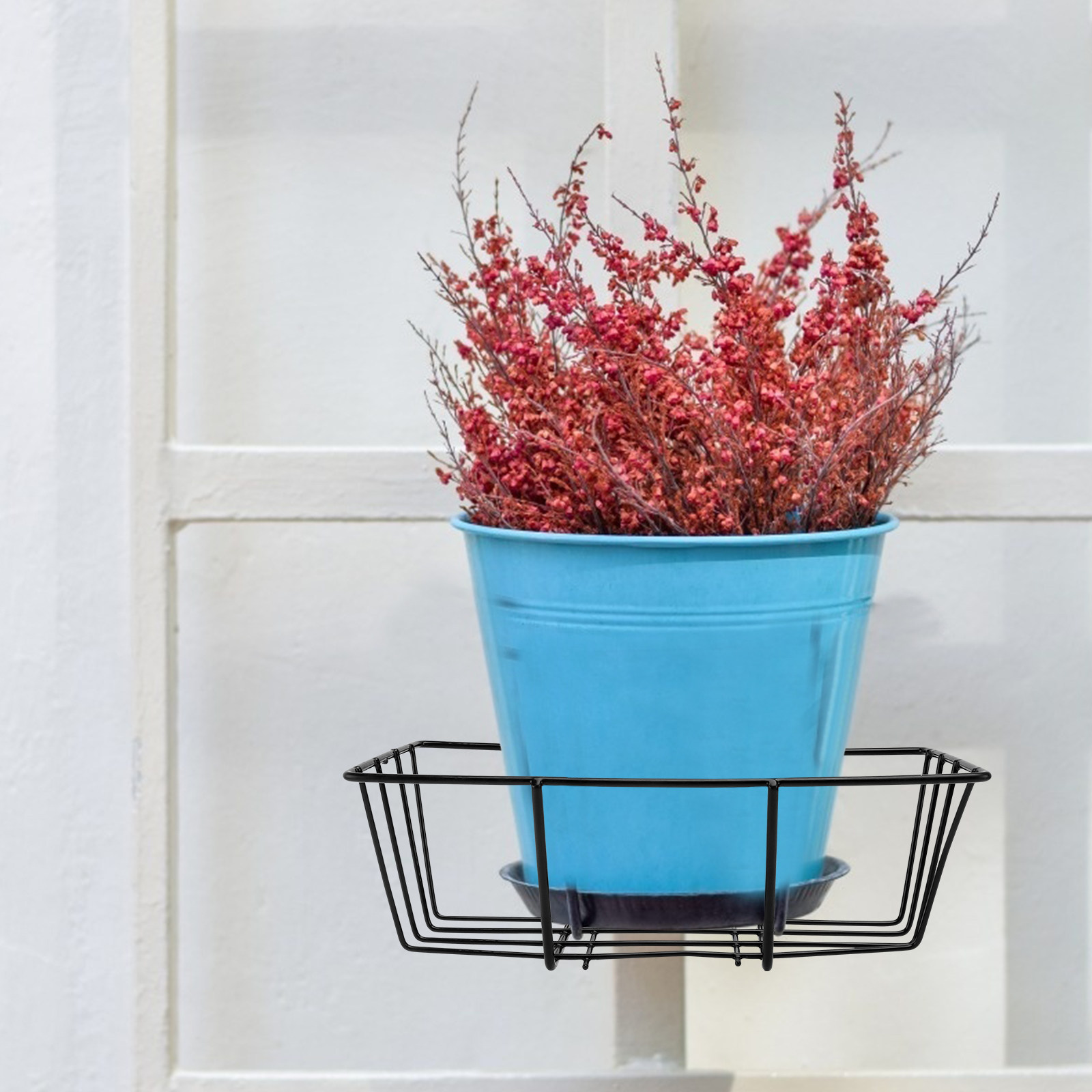 Bonsai Gardening - 1Pcs Rustproof Iron Flowerpot Holder Hanging