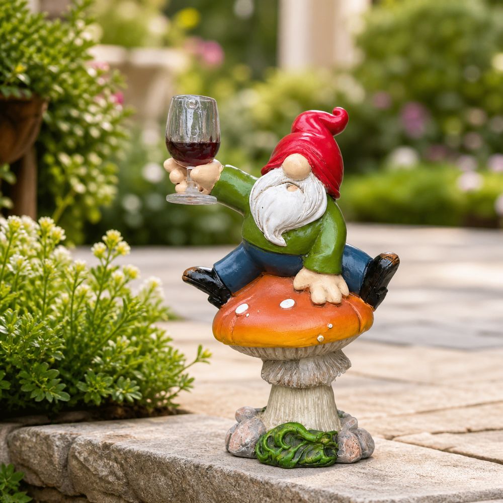 New Resin Garden Gnome Statue  - Bonsai Garden Ornaments ulasan dan harga