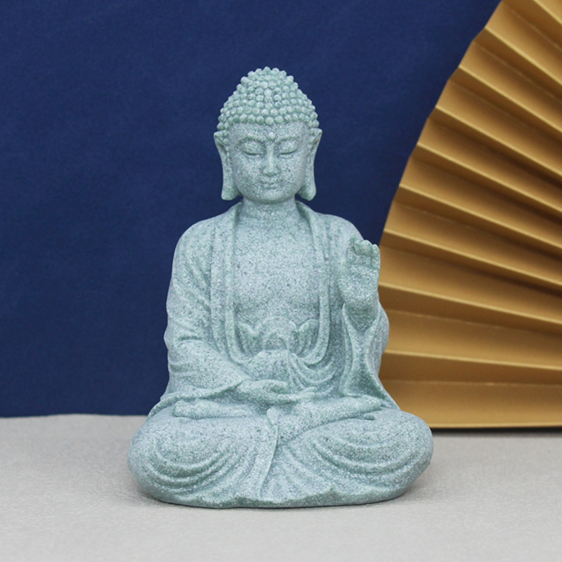 Stone Buddha Little Monks Stat - Bonsai Garden Thailand ulasan dan harga