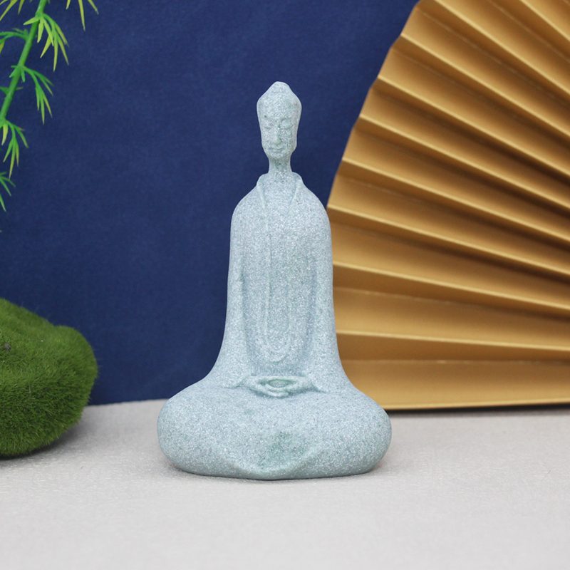 Stone Buddha Little Monks Stat - Bonsai Garden Thailand ulasan dan harga