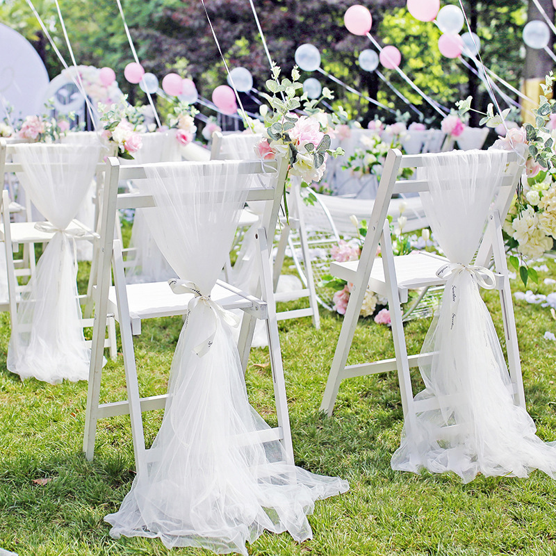 1PC 500cm*48cm gauze gauze wed - Bonsai Garden Bench ulasan dan harga