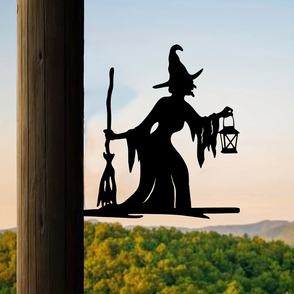 1pc Witch Lantern On Branch St - Bonsai Garden Ornaments ulasan dan harga