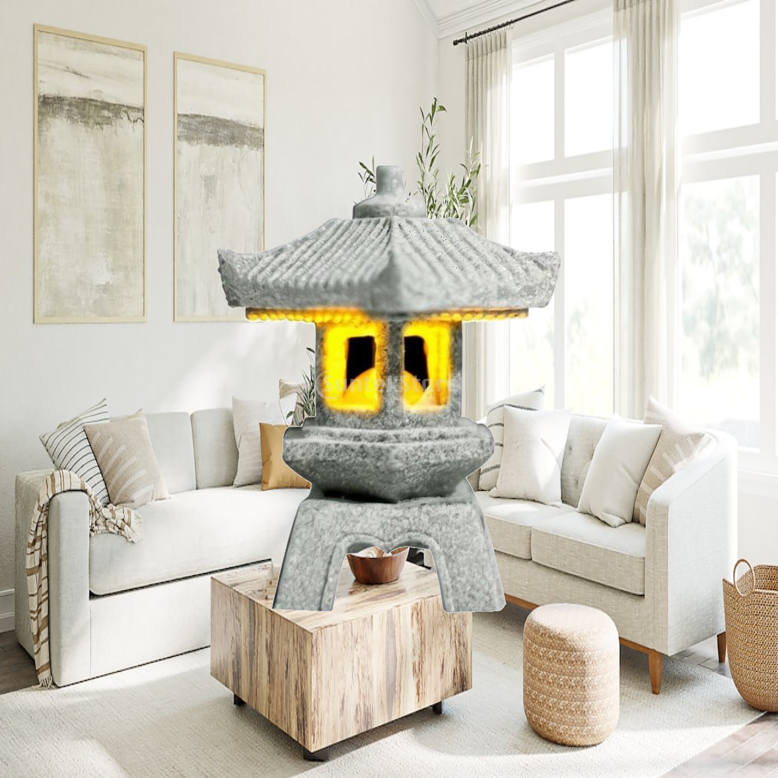 Landscaping Lantern Japanese L - Bonsai Gardening ulasan dan harga