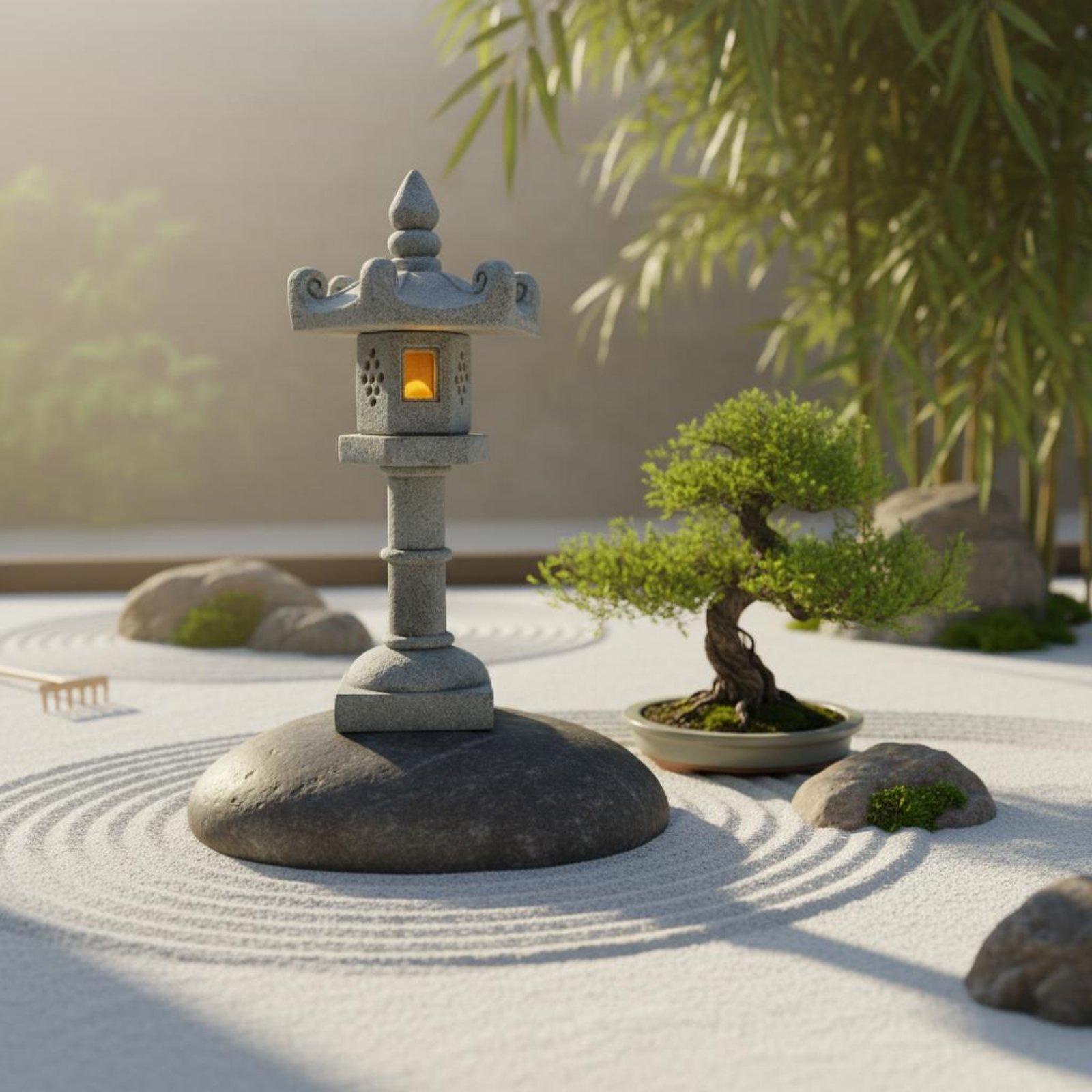 Landscaping Lantern Japanese L - Bonsai Gardening ulasan dan harga
