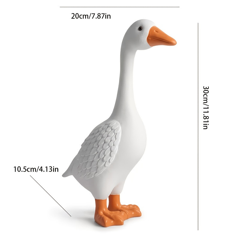Weather Resistant Resin Goose  - Bonsai Garden Ornaments ulasan dan harga