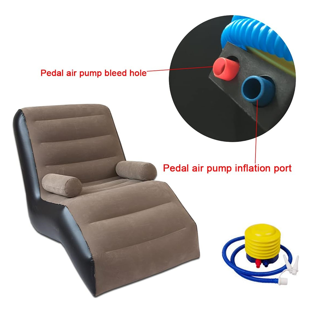 Folding Lazy Sofa,Inflatable L - Bonsai Garden Bench ulasan dan harga