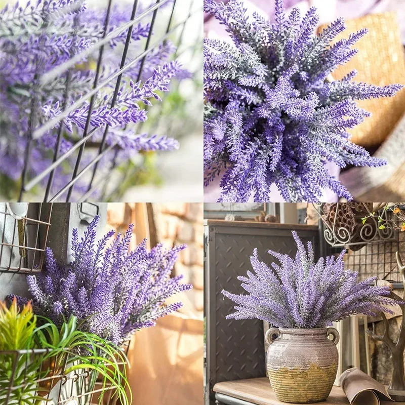 1 Bundle Purple Artificial Lav - Bonsai Garden Bench ulasan dan harga