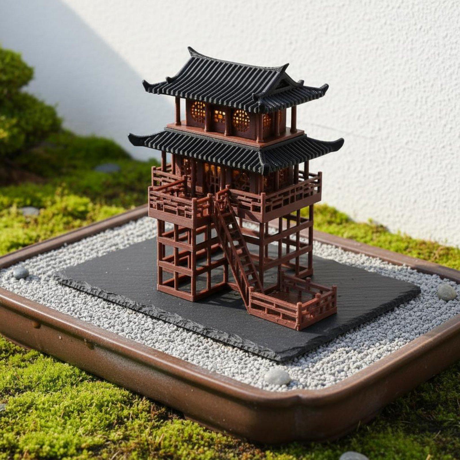 Bonsai House Tabletop Plastic  - Bonsai Gardening ulasan dan harga